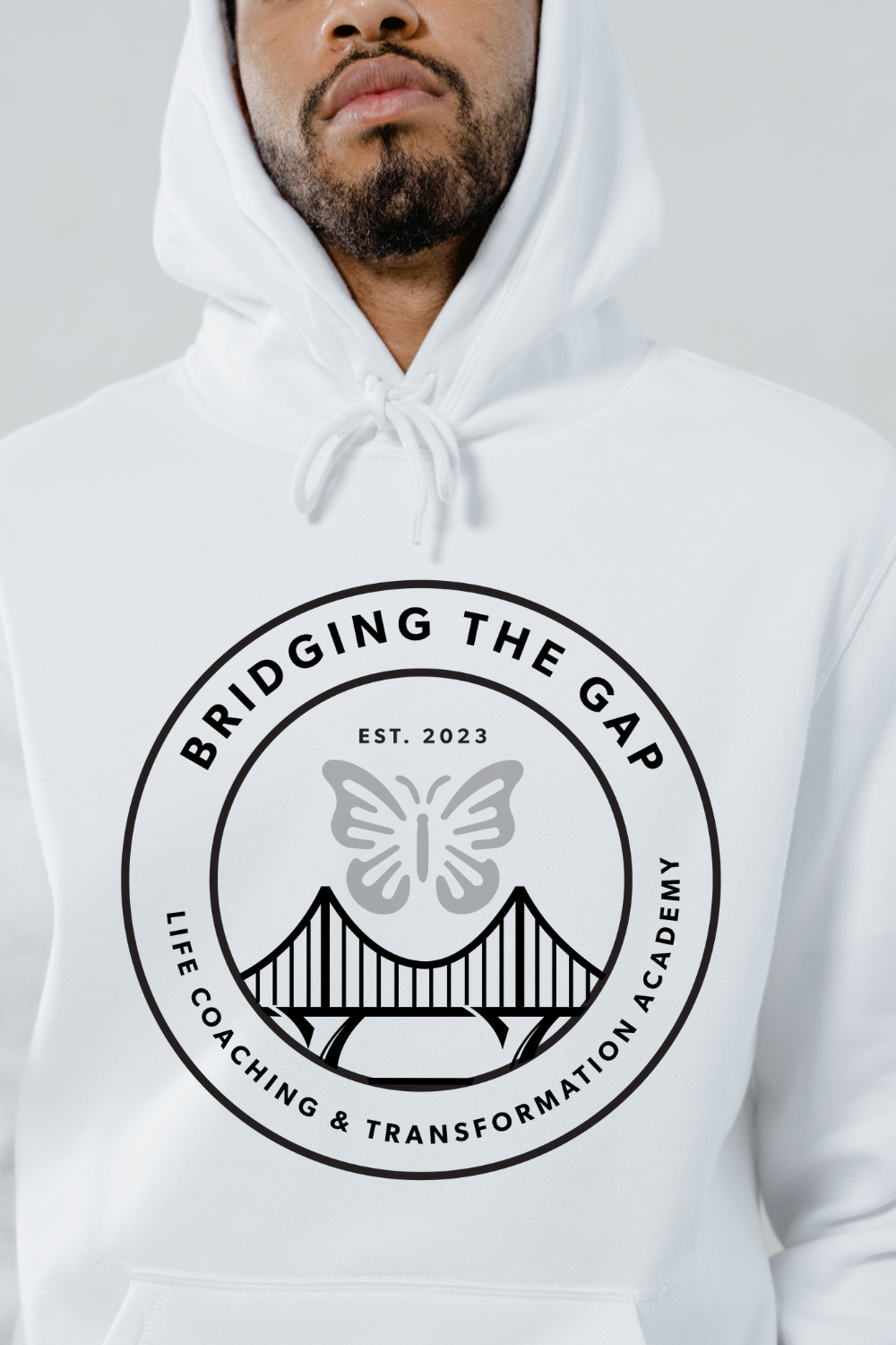 The Men Who Bridge Gaps- Transformation Branded-Hoodies (No-Zip/Pullover)