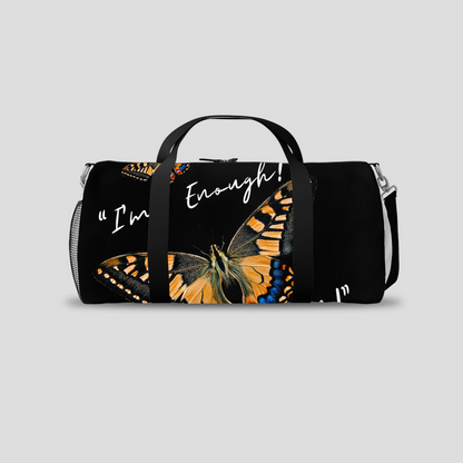 Inspirational-Duffle Bags (Black)-&quot;I&