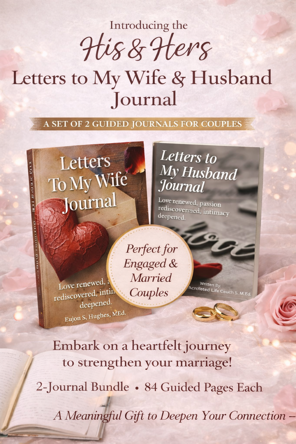 Letters To My Wife Journal— Love renewed, passion rediscovered, intimacy deepened.