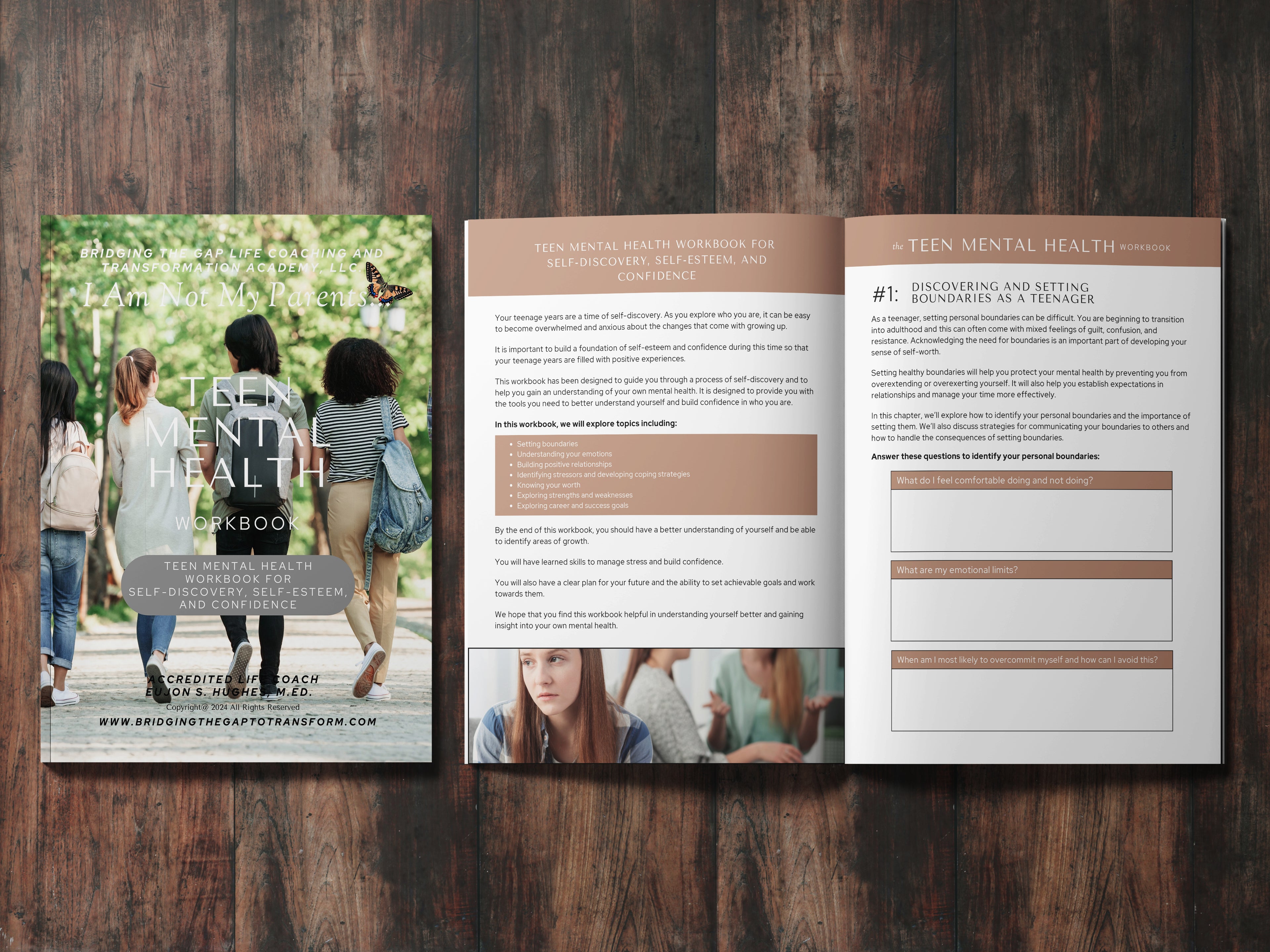 I Am Not My Parents: A Teen Mental Health Workbook