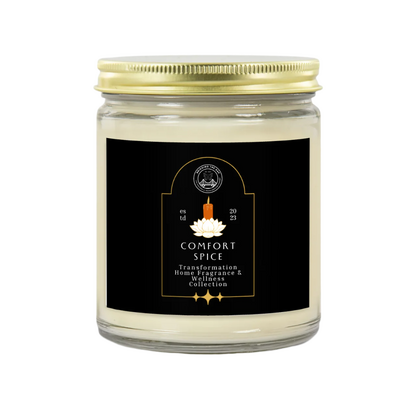 Comfort Spice Glass Candle