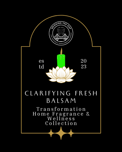 13.75oz Clear Jar Candle | Clarifying Fresh Balsam