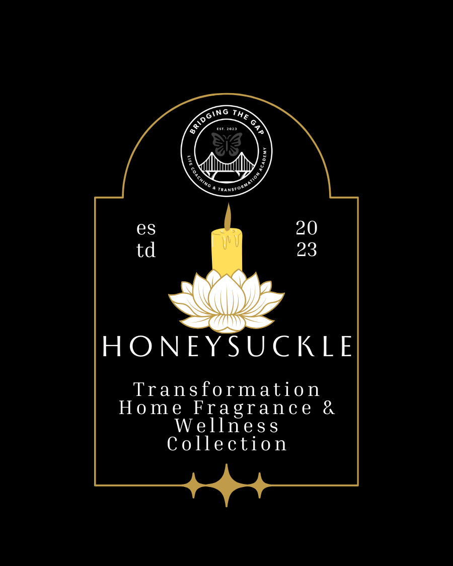 Honeysuckle Scented Glass Candle