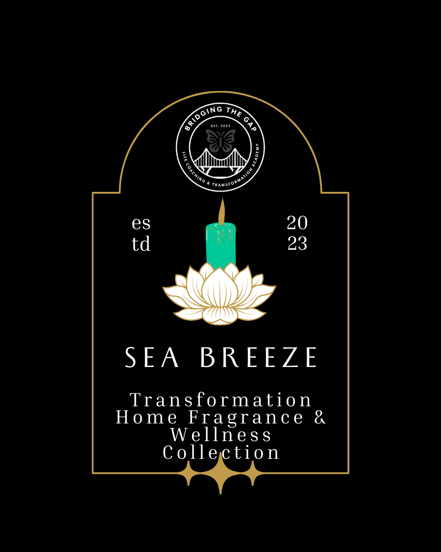 Tranquil Sea Breeze Scented Glass Candle