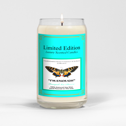 Tranquil Sea Breeze Scented Glass Candle