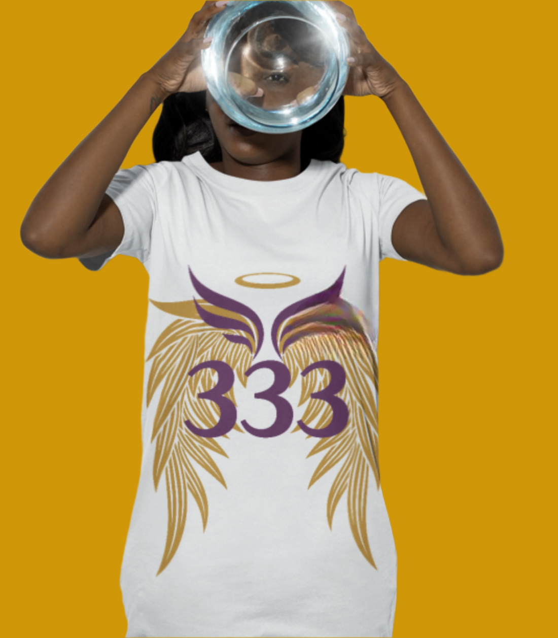 Angel Number 333 Women’s T-Shirt Dress