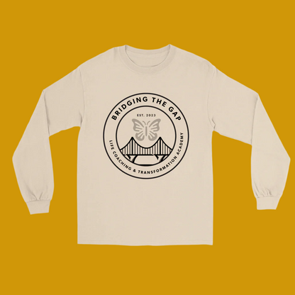 Company Brand Logo-Unisex Long Sleeve Gildan Cotton T-Shirt