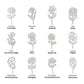 To My Daughter- Customizable Birth Flower Necklace