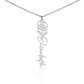 To My Daughter- Customizable Birth Flower Necklace
