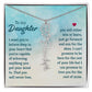 To My Daughter- Customizable Birth Flower Necklace