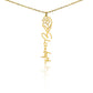 To My Daughter- Customizable Birth Flower Necklace