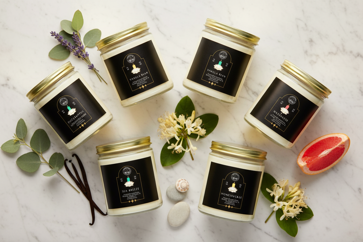 Candle Collection Lifestyle