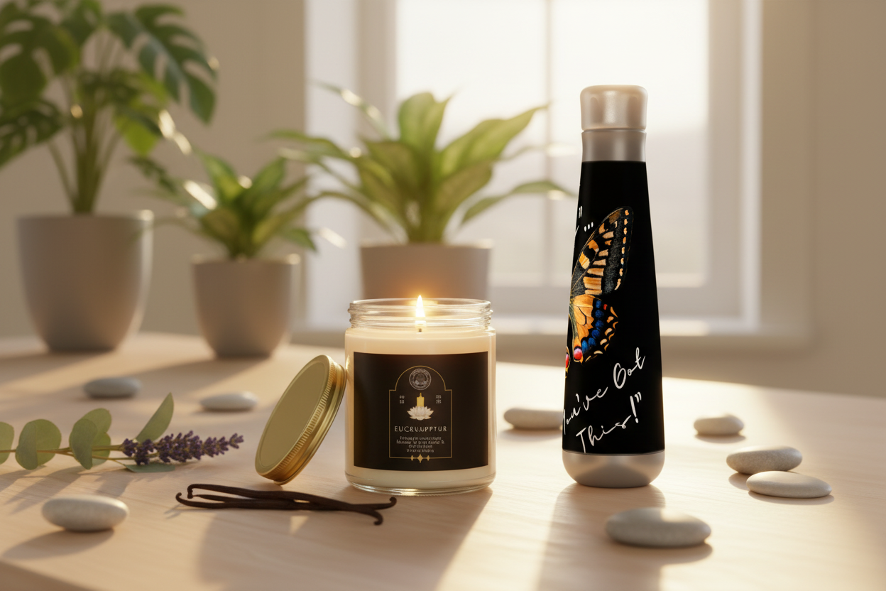 Healing Box – Grounding Desk Scene