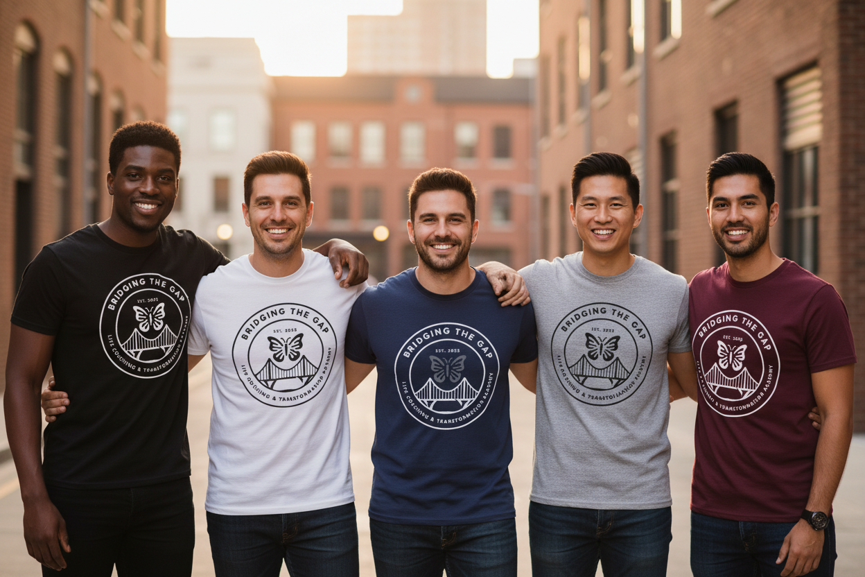 Men Who Bridge Gaps - Multiple Shirt Colors