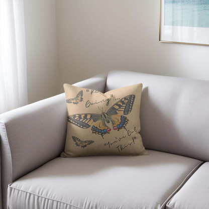 Inspirational Woven Pillows-Neutral